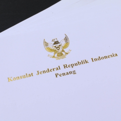 Letterhead Gold Stamping